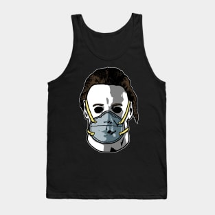 Halloween Horror Mask Slasher Tank Top